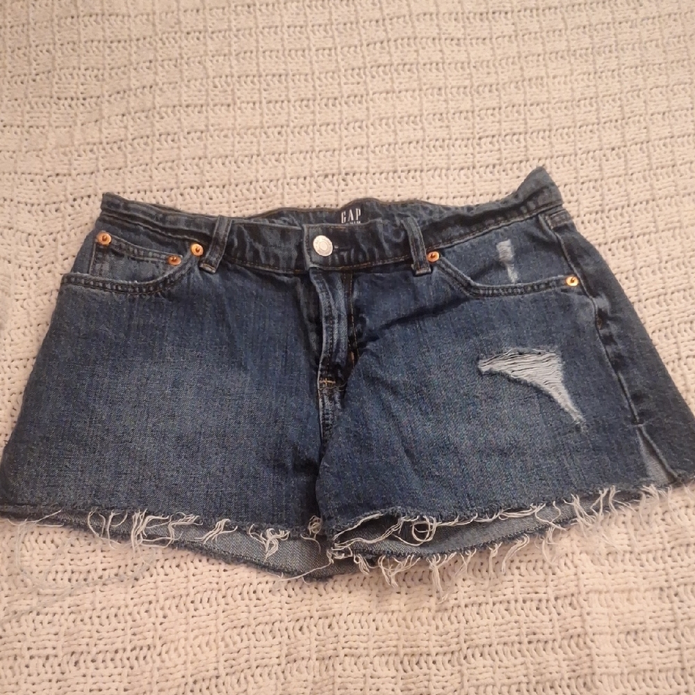 GAP Women's Blue Denim Shorts Size 27